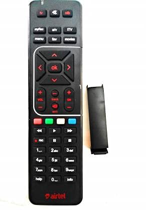 Airtel Digital TV DTH Universal Remote Control for SD & HD Set-Top Box